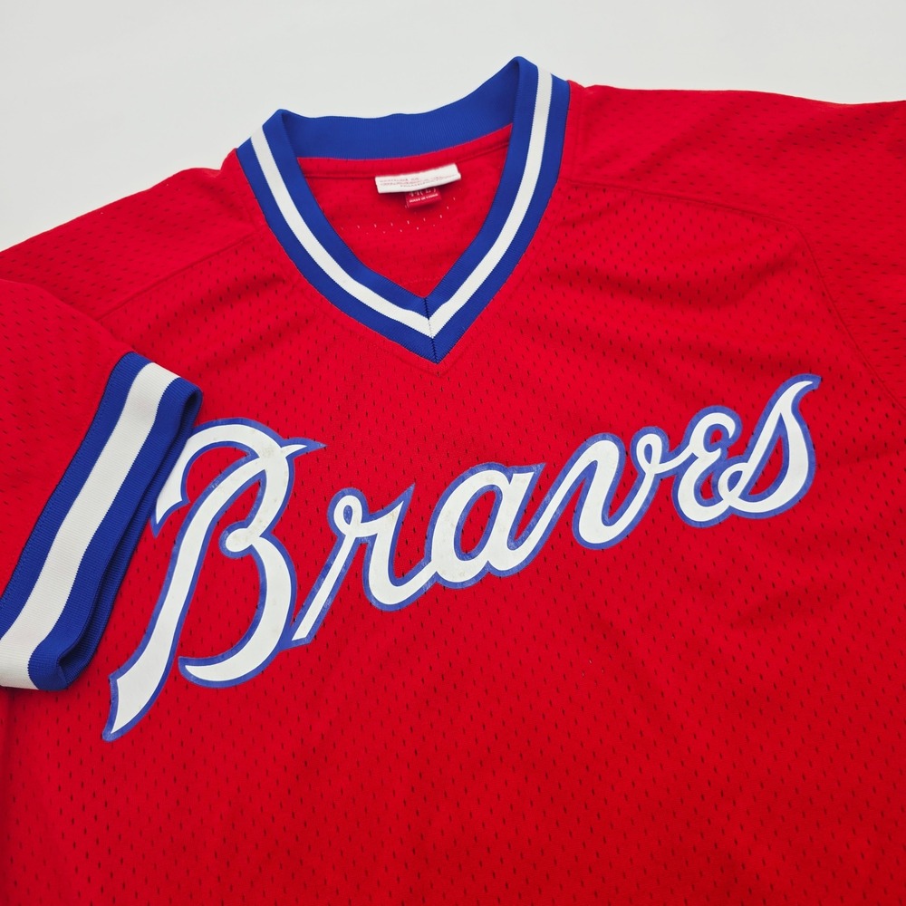 Mitchell & Ness Atlanta Braves Dale Murphy #3 Cooperstown Mesh Jersey Mens L 44